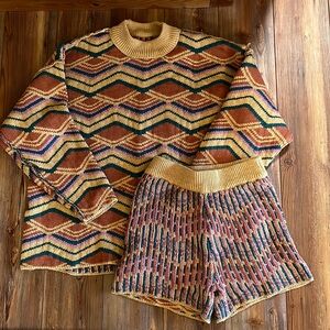 Free people sweater set